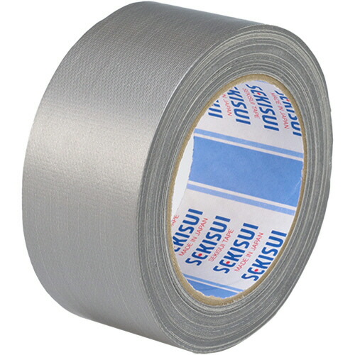 【お取寄せ品】 積水化学工業　布テープ　Ｎｏ．６００Ｖカラー　５０ｍｍ×２５ｍ　銀　Ｎ６０ＧＶ０３　１セット（３０巻） 【送料無料】
