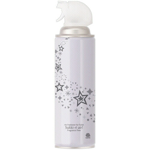 【お取寄せ品】 アース製薬　トイレの消臭スプレー　スッキーリエア！　無香料　３５０ｍＬ　１セット（３０本） 【送料無料】｜ぱーそなるたのめーる