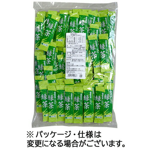 ますぶち園　インスタント緑茶スティック　１セット（１０００本：１００本×１０袋） 【送料無料】