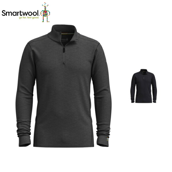 スマートウール Smartwool メンズ 男性用 オールシーズンメリノ ベースレイヤー1/4ジップ cp 742003 SW6101900xxxx 国内正規品