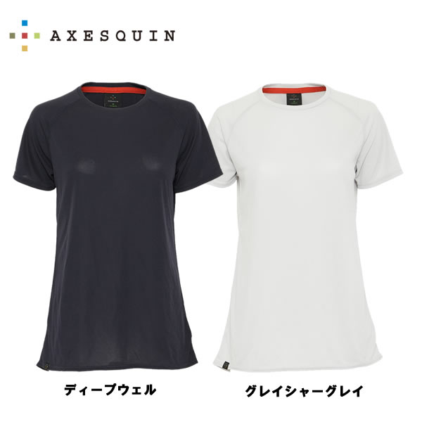 AXESQUIN アクシーズクイン Women's Ventilation Short Sleeve Tee 011129 国内正規品