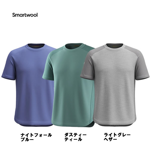 かっこ良い羊毛 Smartｗool メンズ 能動的メッシュ 遊撃手衣袂 SW60105 国内定まり品