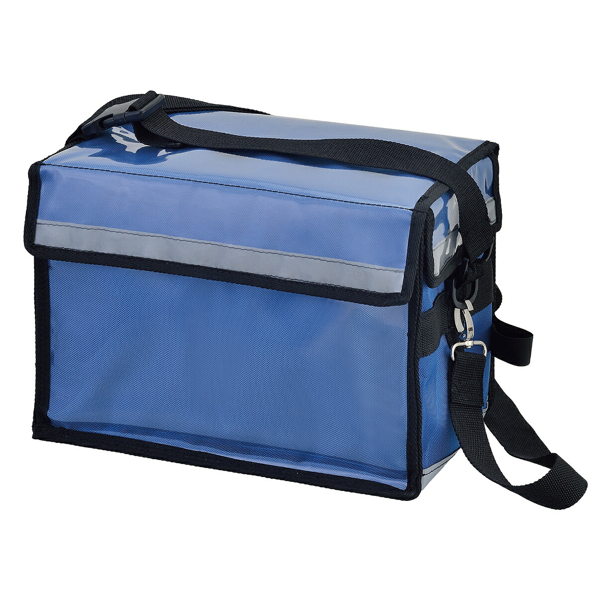 【Pa-manオリジナル】 折り畳み式 携帯保冷バック 13L (ペットボトル500ml×10本分) 保温対応 面ファスナー付 日本製 PCBG13