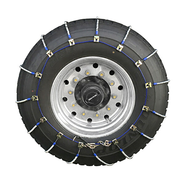 ケーブルチェーン 2本組 大型トラック用 スーパーシングルタイヤ対応 タイヤチェーン Psicologosancora Es