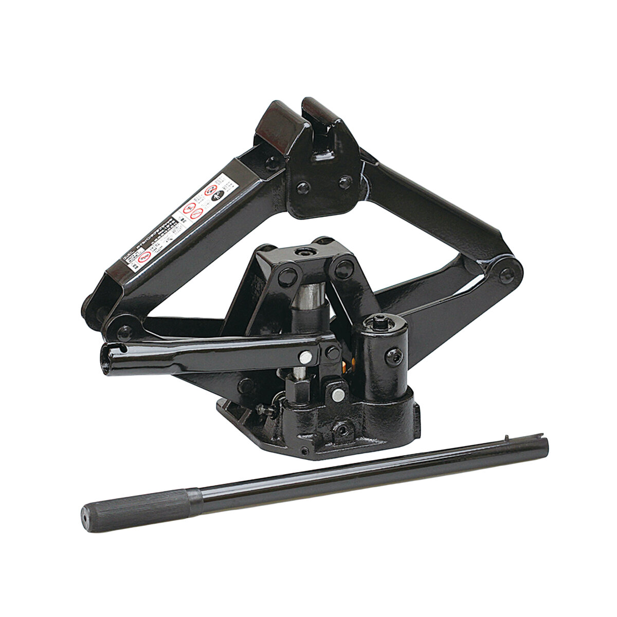 オイルパンタグラフジャッキ 1t 油圧 最高位/最低位 380/140mm オーバーロードバルブ付 ケース付 整備工具 タイヤ交換
