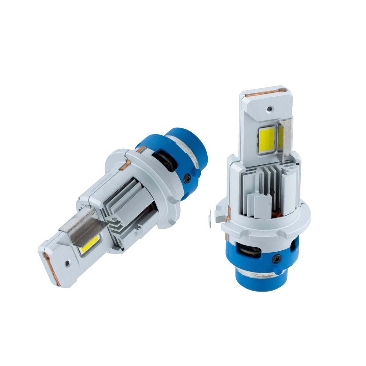 【HIDからLEDへ】 純正タイプ LEDバルブ D2R 61W 6000K ホワイト 約7200lm DC12V/24V 左右セット 車検対応 トラック 大型車 乗用車 ヘッドライト｜パーマンショップ 店