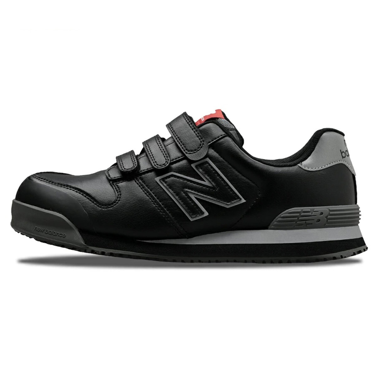 【ニューバランス 安全靴】 New Balance New York ブラック 26.0cm JSAA規格A種認定 プロスニーカー マジックテープ 3E 樹脂先芯 耐油 反射材 作業靴｜パーマンショップ 店
