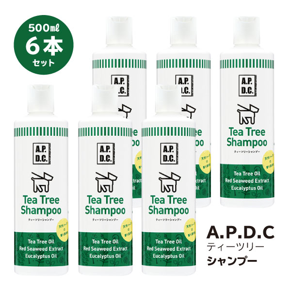 売り切れ必至 まとめ買い A Apdc ティーツリー シャンプー犬用 500ml 6本セット商品 A P D C たかくら新産業 犬用シャンプー犬用 安い Shuchita Com