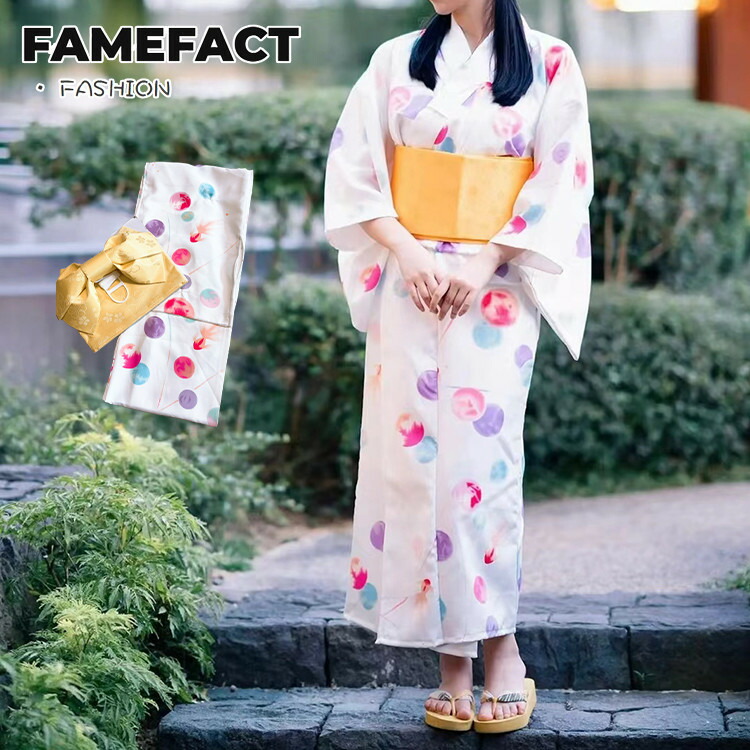 浴衣 お召しもの レディース YUKATA ゆかた 浴衣 営造帯 着物 金魚柄 無償性大きさ レトロ オシャレ櫻 夏儀式用 お出かけ 火工品市民大会 盆踊り 培養祭 雅びやか お上さん浴衣 飾り気の無い 着れる お上さん用 ゆかた 好いたらしい お上さん 高校生 角帽 パステル色の  浴衣 好いたらしいめ 寝巻き お部屋着 映画化用 差し上げ物
