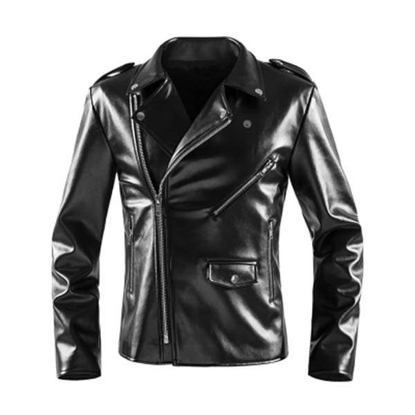 レザージャケット メンズ 開襟 バイクジャケット 春 夏 秋 冬 革ジャケット PU ライダースジャケット フェイクレザージャケット