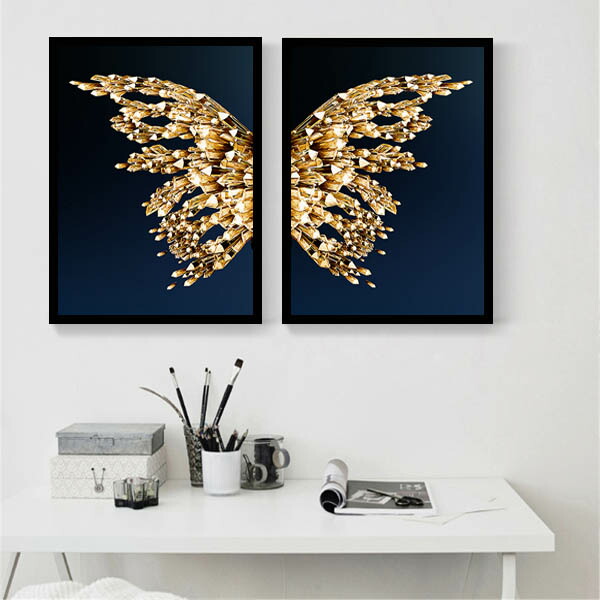 楽天市場】アートパネル BUTTERFLY バタフライ ちょうちょ 3枚セット