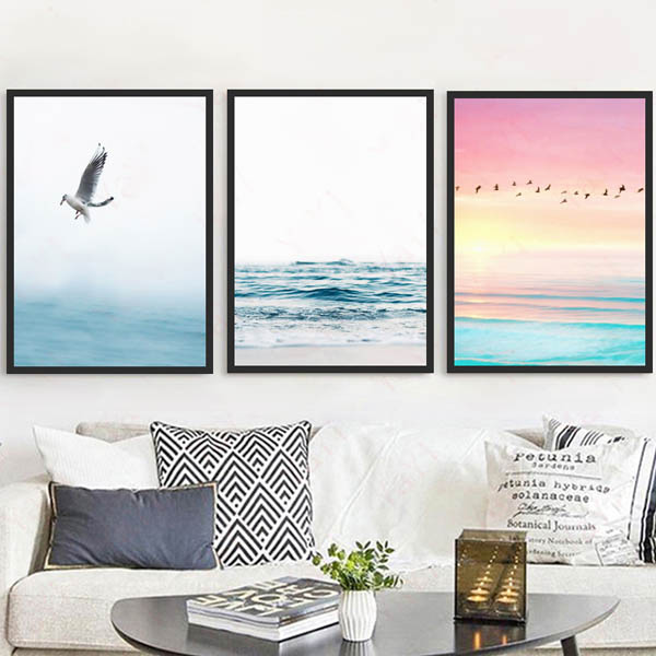 楽天市場】5枚1セット 額入り アートポスター アートパネル 枠付き