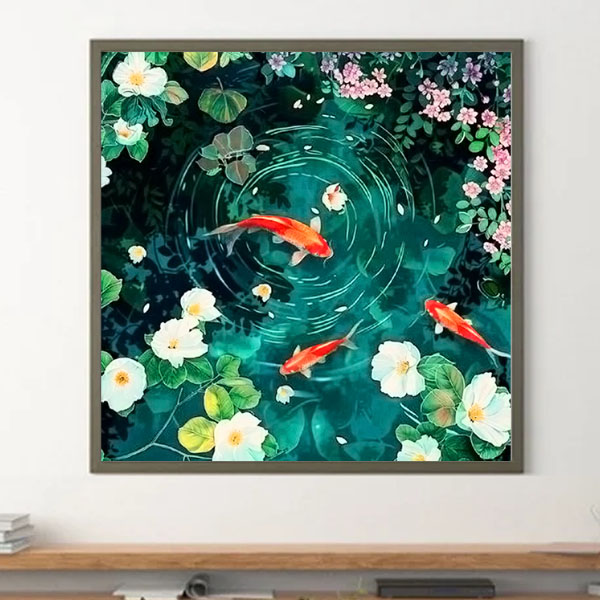 ダイヤモンドビーズ完成品【水彩画風現代アート】 ds-522-1.jpg