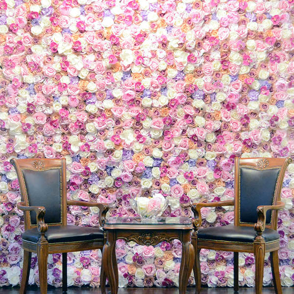 楽天市場 フラワーウォール 花壁 フラワーパネル 空間演出 ウェディング ディスプレイ 壁掛け アーティフィシャルフラワー フェイクフラワー 造花 Peachyshop楽天市場店