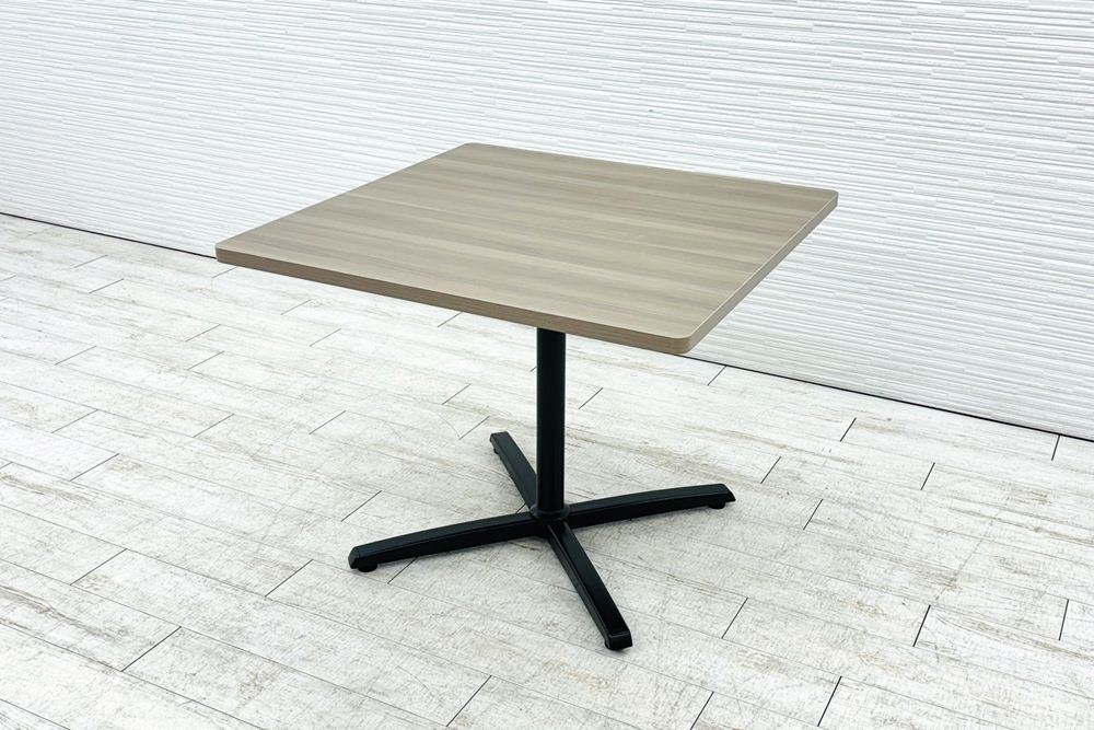 オカムラ 8177シリーズ 中古 ミーティングテーブル 幅900 休憩室用テーブル カフェテーブル 中古オフィス家具 8177XX-MX62 900/900/720【安心の6ヶ月保証・初期不良返品交換】｜Office idea