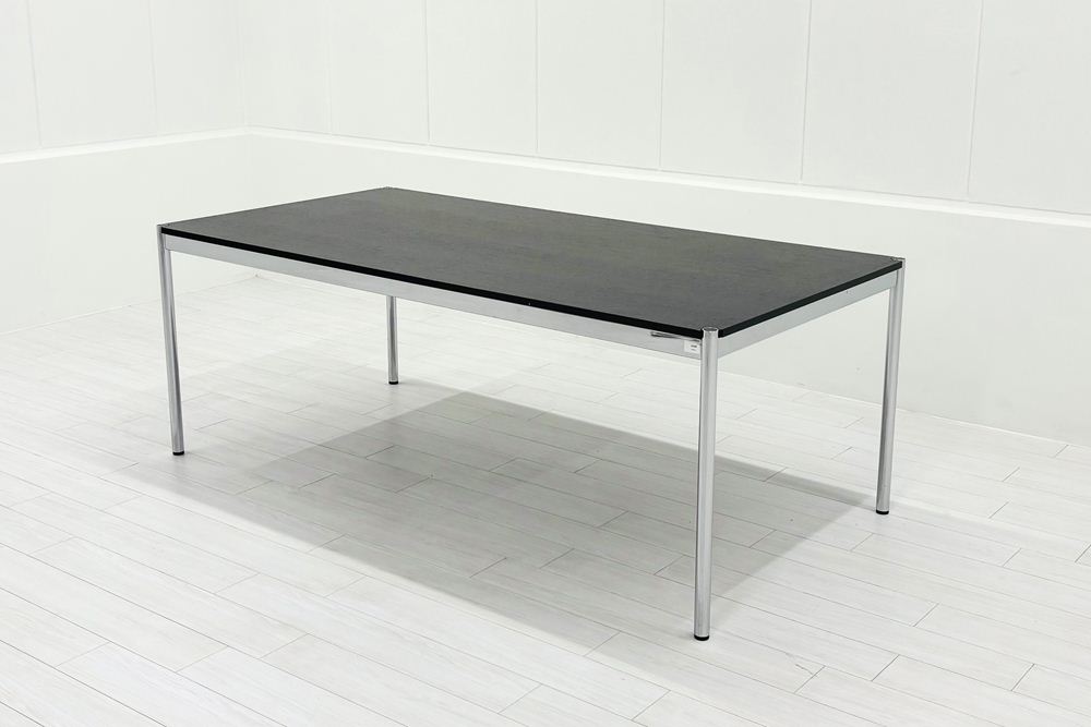 USMハラー 中古 ミーティングテーブル USM Haller 会議机 ワーキングデスク 中古オフィス家具 2000/1000/740【安心の6ヶ月保証・初期不良返品交換】|Office idea