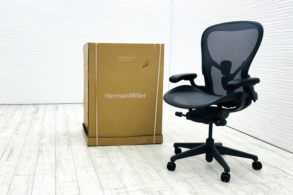 HermanMiller  ハーマンミラー　アーロンチェア　フル装備 HermanMiller アーロンチェア クラシック ランバーサポート フル