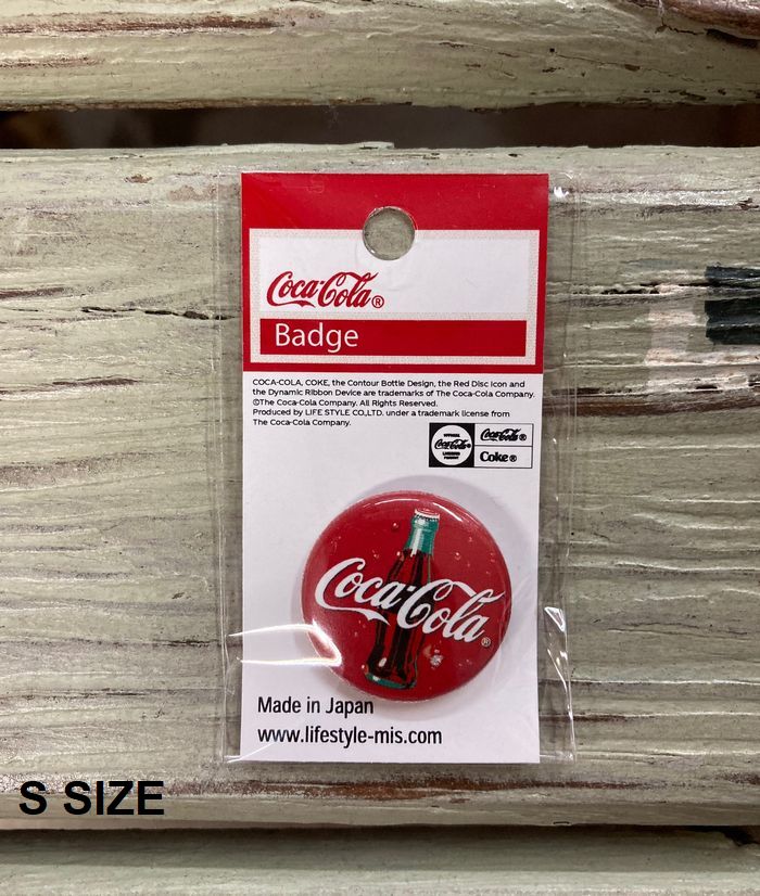 楽天市場】コカ・コーラ 缶バッチ バッチ 57mm Lサイズ GL2