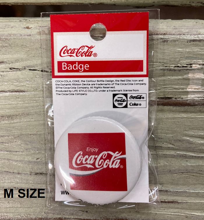 コカコーラ 缶バッジ 多摩プラント 楽天市場】コカ・コーラ 缶バッチ バッチ 57mm Lサイズ GL2