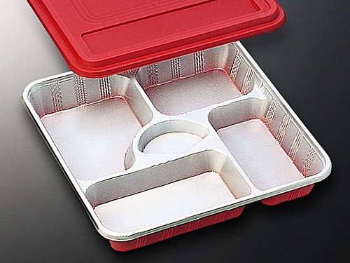 【ケース販売】DX仕切R-　5-N　(共) 本体+蓋セット（1ケース/240枚入）｜PACKGARAGE 21,840円
