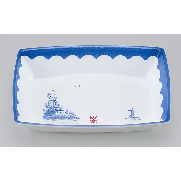 【ケース販売】シーピー化成(株)惣菜容器 VP−5 山水(外白)(1ケース/1500枚入)【規格内容】幅178×奥行124×高さ37mm|PACKGARAGE
