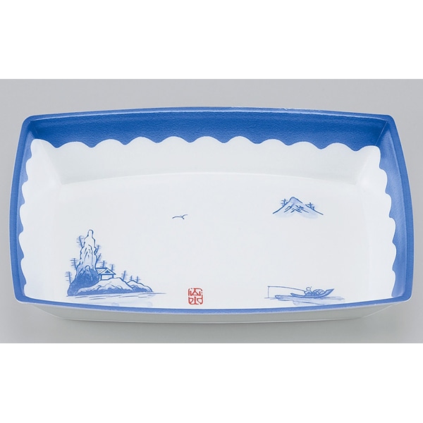 【容れもの売りわたす】シーピー化成（株）惣菜容れもの ＶＰ－１０ 風景（外白）（1容れもの/1500枚入）【判定基準認知的内容】幅２０２×奥ふかさ１３７×高さ３７粍