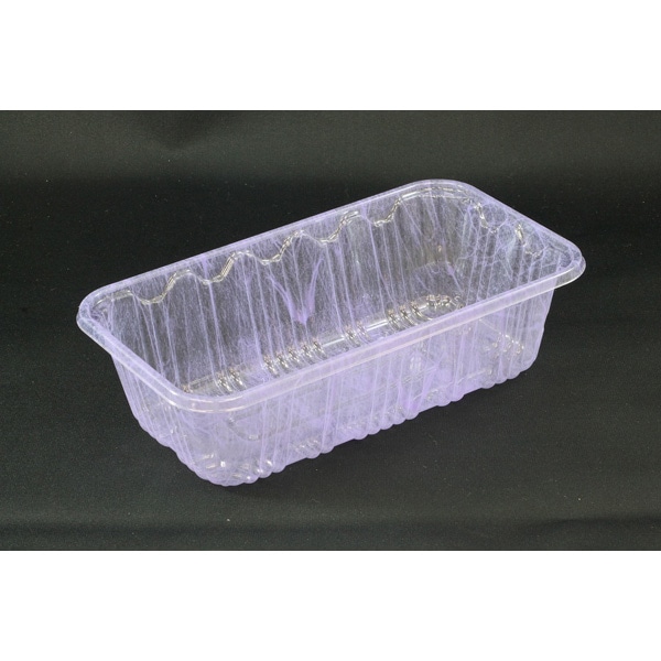 【ケース販売】リスパック フルーツ容器フルーツ　２Ｌ　Ｚ　Ｕ紫（1ケース/800枚入）【規格内容】幅２２０&times;奥行１２３&times;高さ６２ｍｍ｜PACKGARAGE