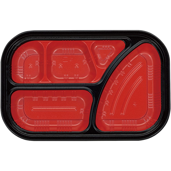 【入れもの売りわたす】ＴＳＲ－８５－５５Ｂ本体：黒内赤（1入れもの/800枚入）