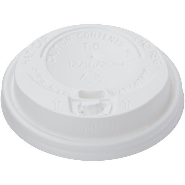 【ケース販売】ヘイコー発泡断熱カップ１２ｏｚ専用蓋白（1ケース/1000枚入）｜PACKGARAGE