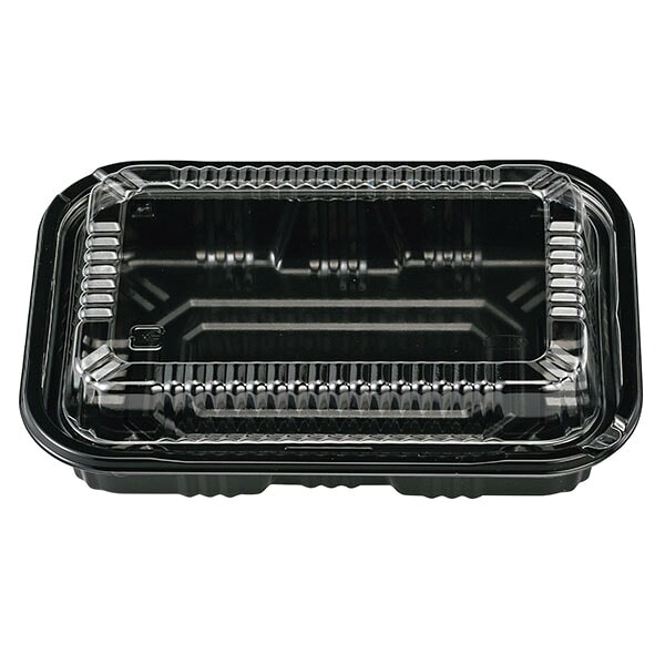 【ケース販売】弁当容器 CM−7 黒セット(MS)(1ケース/500)4940221086017|PACKGARAGE