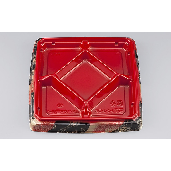 【ケース販売】弁当容器　ＢＦハカマ膳９&minus;１玄海本体（Ｎ）（1ケース/400枚入）4935168312619｜PACKGARAGE