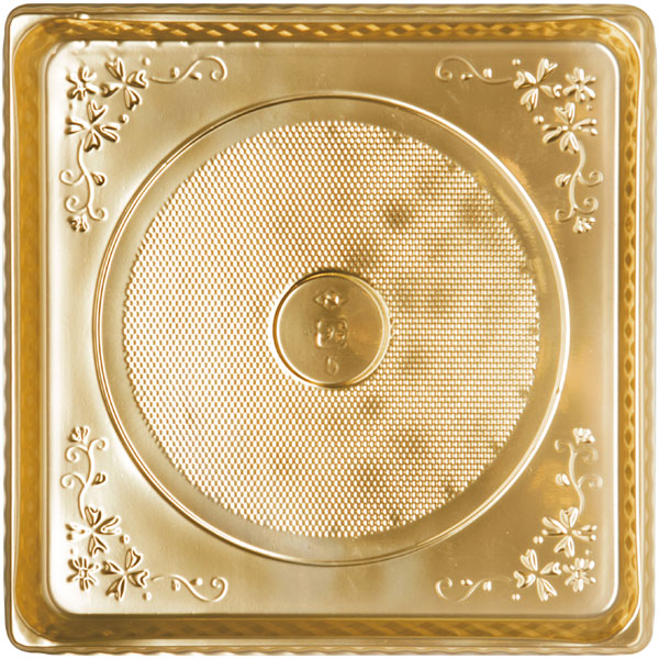 【薔薇売りわたす】西洋菓子用御盆 Ｇ真四角御盆 ７寸用（1袋/50個入）4515739532068