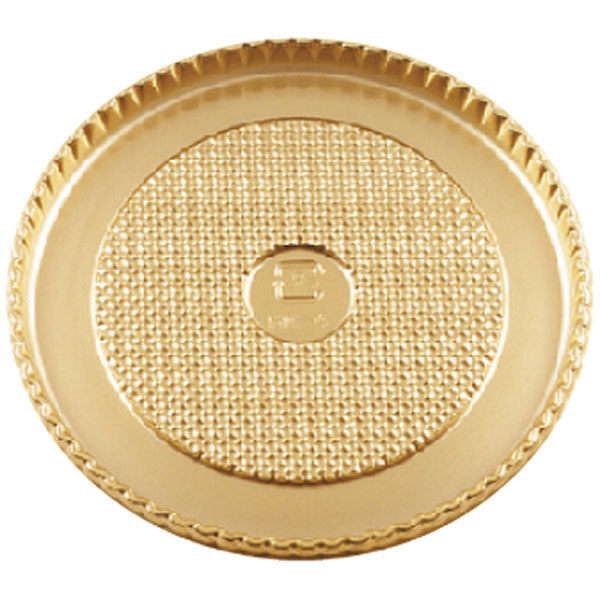 【薔薇売りわたす】西洋菓子用お盆 ＭＫ－６ ゴールド（1袋/100個入）4515739513913