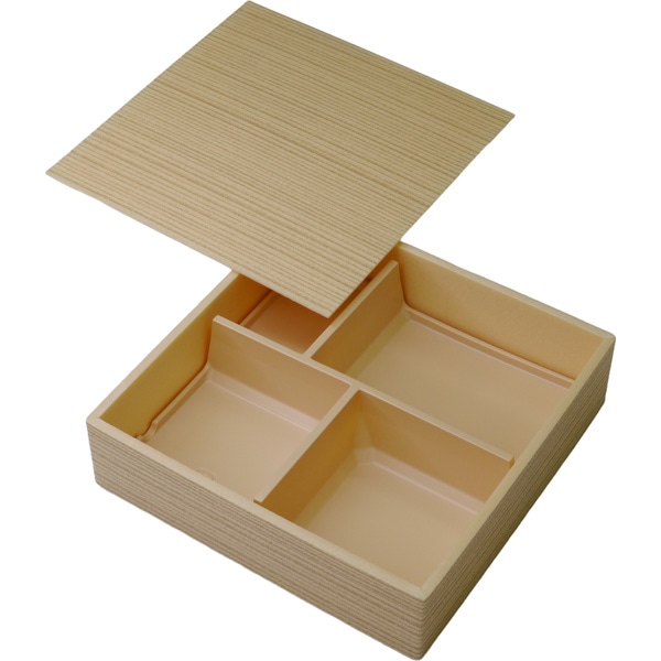 【入れもの売りわたす】御膳上等弁当・仕出・話し合い・慰安旅行弁当 ＨＷ－６０Ｄ（４５）杉ＩＶ 落蓋仕かける（1入れもの/120仕かける入）4537430408671