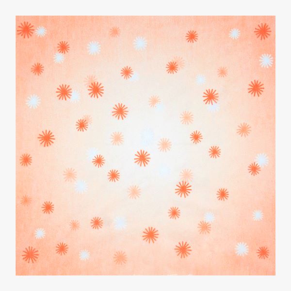 【バラ販売】風呂敷 アラカルト水明りオレンジ 660×660(1袋/200枚入)1890706|PACKGARAGE