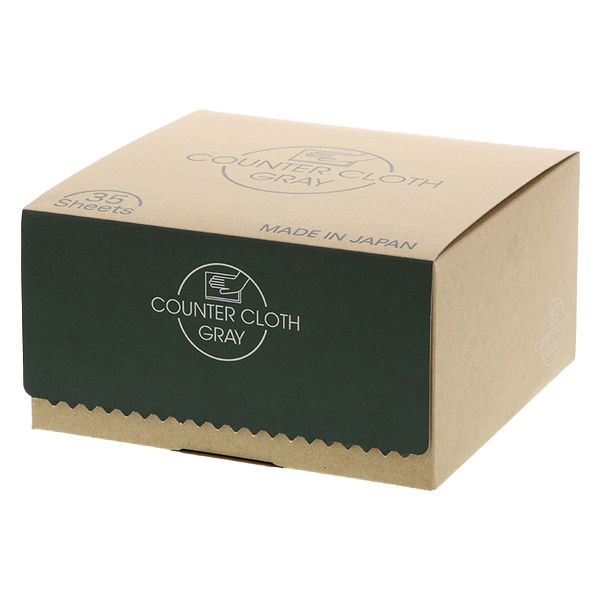 【入れもの売りわたす】カウンタ差し交わす 薄墨色 ３４０Ｘ３００ 1箱35枚入（1入れもの/30箱入）4969641700440