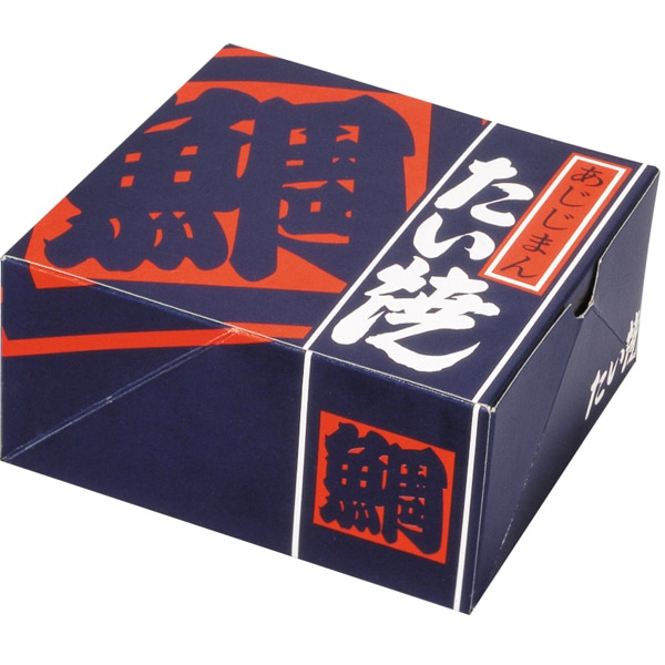 【ケース販売】NST−5 鯛焼箱 5個入 柄入(1ケース/800枚入)4571164181042|PACKGARAGE