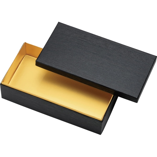 【入れもの売りわたす】ＨＳＨ－２００－１０５－２黒肌理１段貼箱（1入れもの/100仕掛ける入）4580155832566