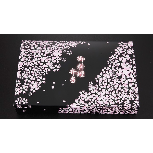 【容れもの売りわたす】箱弁当 Ｋ－ＢＯＸ ９０－６０ さくら（1容れもの/300枚入）4580319657936