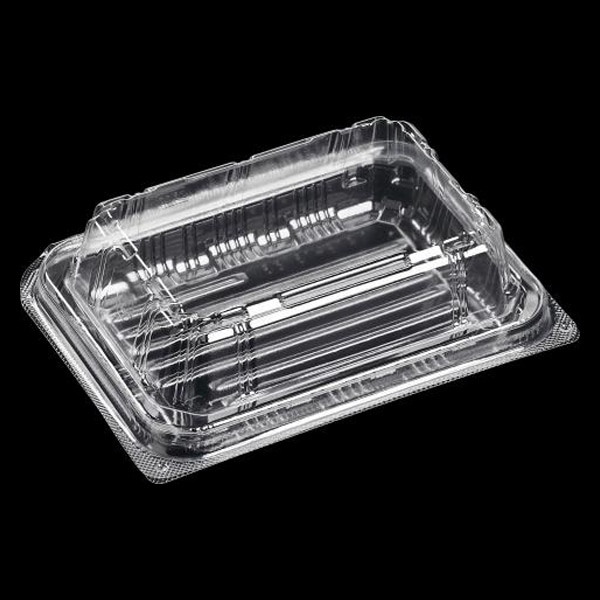 【ケース販売】折蓋式篏合フードパック　ＯＳＡ１８&minus;１３（５３）　エコＯＰＥＴ（1ケース/600枚入）4549379367070｜PACKGARAGE