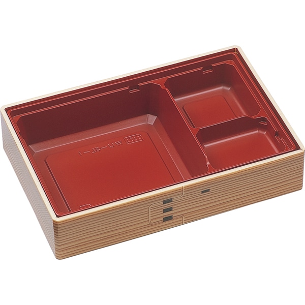 【入れもの売りわたす】幕ノ内弁当 わっぱＷＵ－８Ｌ－１ 身たけ（1入れもの/180枚入）4526638035710