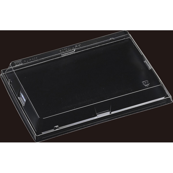 【ケース販売】お寿司用折箱 T−WP−423嵌合高蓋(APET)エコ(1ケース/300枚入)4526638984346|PACKGARAGE