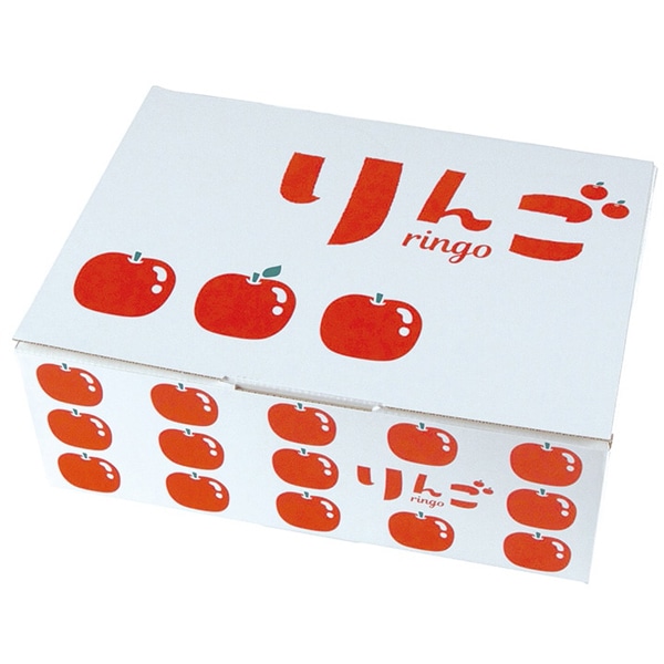 【入れもの売りわたす】林檎箱 Ｌ－２４３９ 小間絵林檎 ミニ（1入れもの/80枚入）4960457013021
