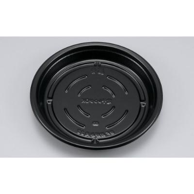 【600枚】BF お好み丸22 黒 本体 シーピー化成 使い捨て 弁当 惣菜 角皿 お好み焼き容器　（本体のみ） 600枚入｜パッケージ・マルシェ 19,255円