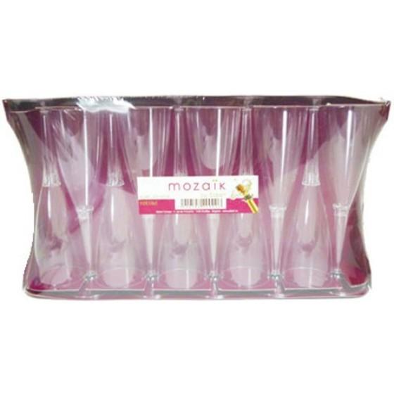 【100個】三鞭酒水のみ （120ml） 分け隔てる型 SABERT 使い捨て 可塑性物質水のみ クリアシャンパンフルート （本体のみ）100個入 貨物輸送無料