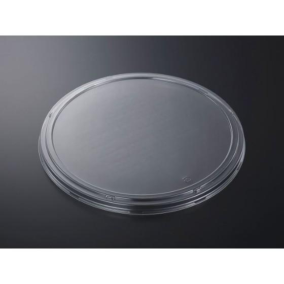 【120枚】HS桶 M360 蓋-1 寿司桶 中央化学 使い捨て 寿司容器 プラスチック 丸 桶 フタ 120枚入|パッケージ・マルシェ