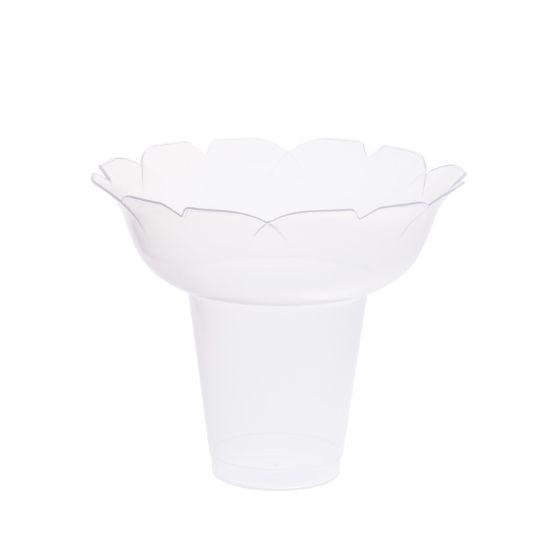 【300枚】かき氷カップ PPフラッペ 小 ナチュラル シンギ 業務用 使い捨て 容器　（本体のみ）300枚入　送料無料