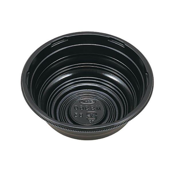 【1200枚】MS丼-360 黒 本体 エフピコチューパ 使い捨て 容器 業務用 丼 お弁当 お持ち帰り どんぶり容器　1200枚入 送料無料