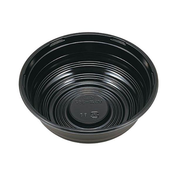 【800枚】MS丼-362 黒 本体 エフピコチューパ 使い捨て 容器 業務用 丼 お弁当 お持ち帰り どんぶり容器 800枚入 送料無料|パッケージ・マルシェ