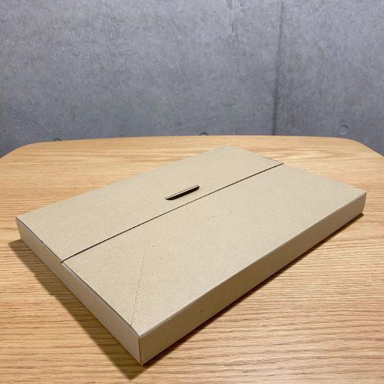 【300枚】G段・茶 A4サイズ 厚さ3cm ゆうパケット クリックポスト対応(230×330×29mm) Gフルート ダンボール 箱 梱包 60サイズ 宅配用 ボックス 300枚入|パッケージ・マルシェ